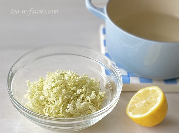 エルダーフラワー コーディアル 妖精たちがお茶を飲みにきたら